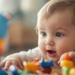 generate a photo for me of a child playing and learning to speak generate a photo for me of a child playing and learning to speak