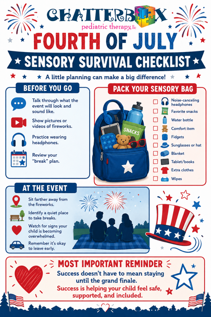 Fourth of July Sensory Survival Checklist